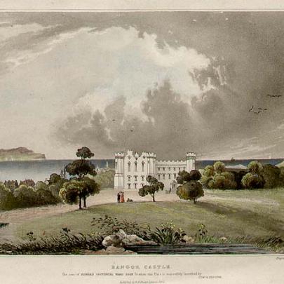 Image of the original Bangor Castle