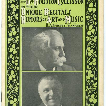 Percy French ad for recital