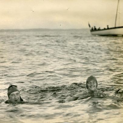 Swimming A Long Way Together 