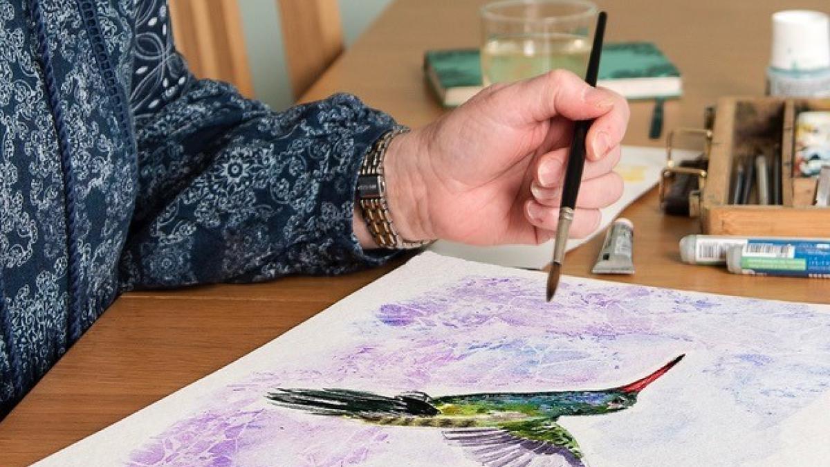 Watercolour with Bernice Anderson