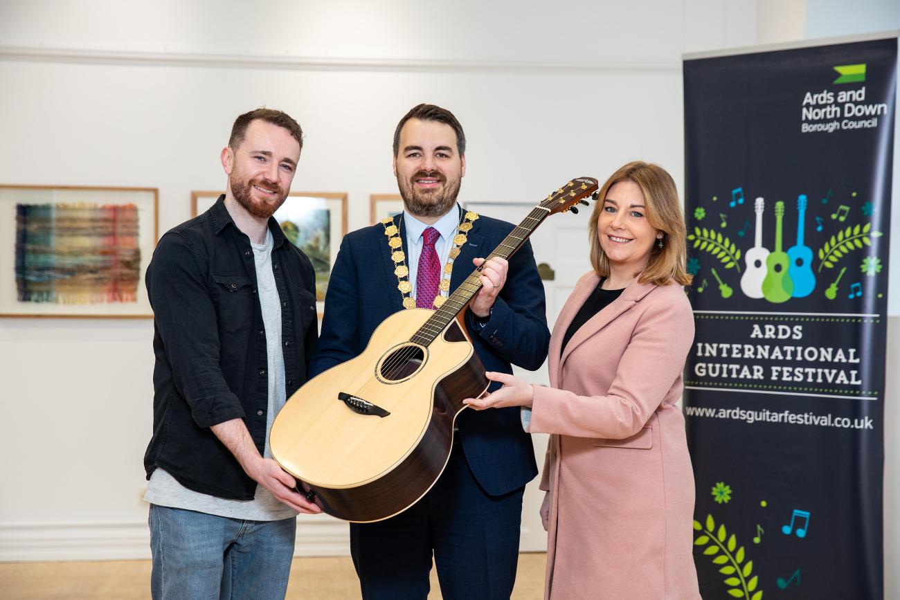 Ards Guitar Festival 2025 Launch Photo