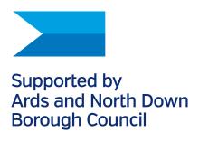 Supported by Ards and North Down Borough Council logo